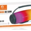 Caixa De Som Led Rgb Bluetooth 5.1 Resist Água H Maston Tn23